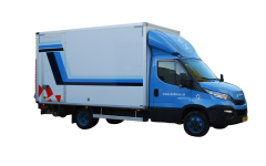 20 m3 Bestelbus met laadklep